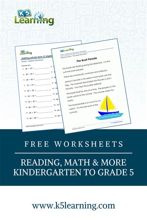 Image result for K5 Learning Worksheets