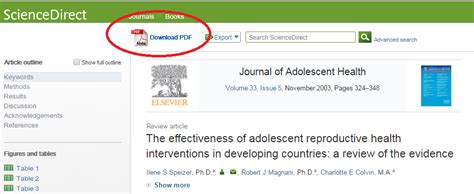 Image result for ScienceDirect Issue Number