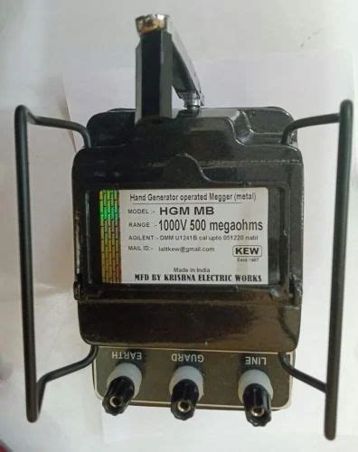 Insulation Tester - Battery Operated Insulation Tester Manufacturer ...