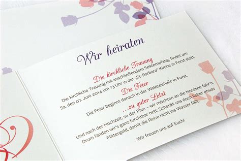 Geschenke Einladung Hochzeit