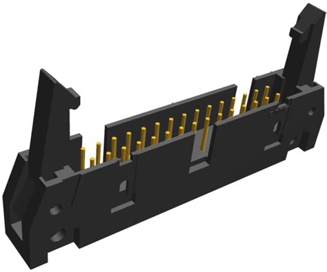 5499206-7 TE Connectivity | TE Connectivity AMP-LATCH Series Straight ...