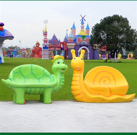 卡通动物玻璃钢座椅公园景观装饰品景区商场游乐园幼儿园坐凳摆件-阿里巴巴