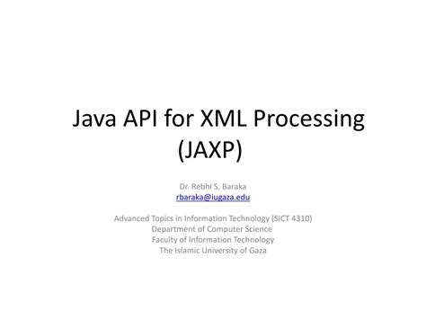 Image result for Java API for XML Processing or JAXP Sample Code