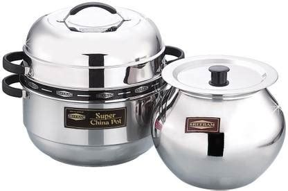 Sreeram Super China Pot Thermal Rice Cooker Large Pack of 3 Serve ...