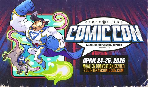 South Texas Comic Con 2026 Tickets at McAllen Convention Center in ...