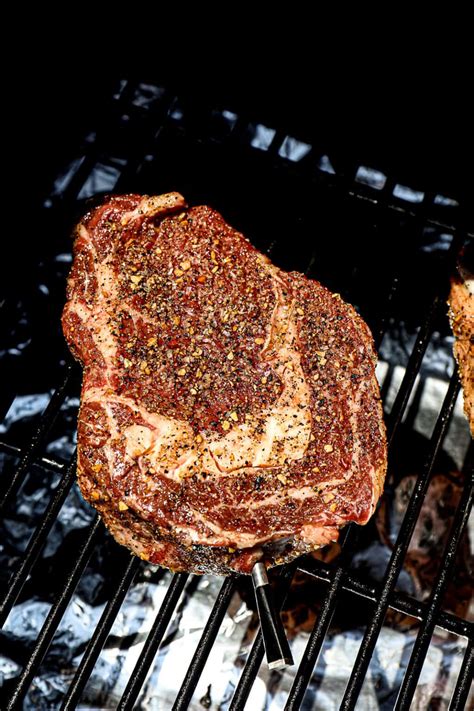 Best Traeger Smoked Ribeye Steaks Recipe (Medium-Rare) - Sip Bite Go