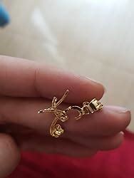 MEENAZ Stylish Jewellery Gold Plated 'H' Letter Pendant for Girls Women ...