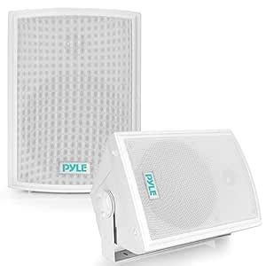 Pyle Home PDWR63 6.5-Inch Indoor/Outdoor Waterproof Speakers (Pair ...