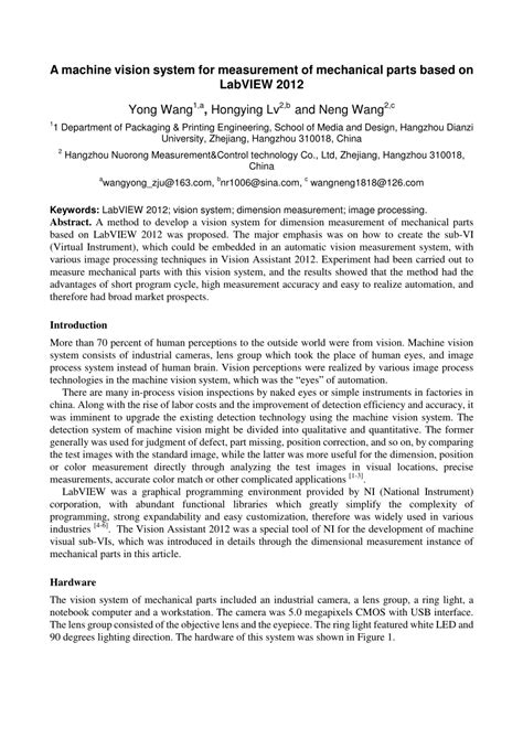 Image result for LabVIEW Machine Vision