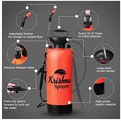 Multi Purpose Spray Bottle| for Gardening, Herbicides, Pesticides, Liq ...
