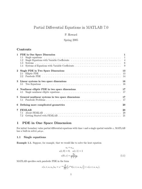 Image result for Partial Derivative Function MATLAB