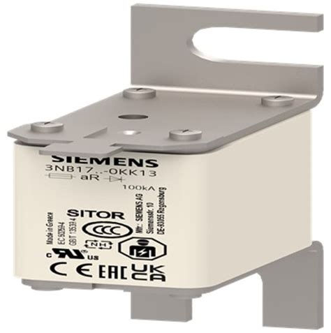 3NB1723-0KK13 Siemens | Siemens 100A Tag Fuse, 97.5mm, 700V | 608-679 | RS