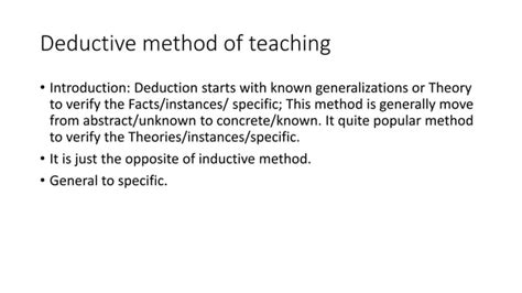 Deductive Method Teaching 的图像结果