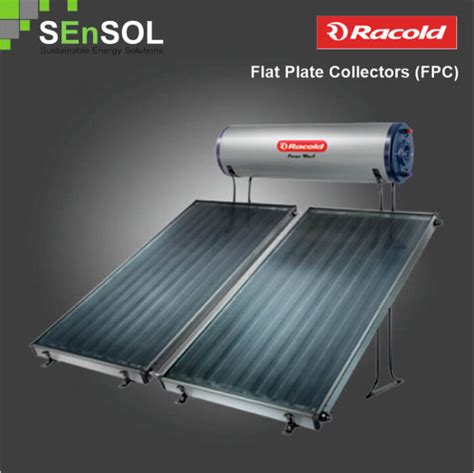 flat plate collector | Racold water heaters trivandrum