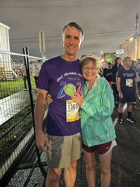 Congrats to our very own John Merz who took on the OKC Half Marathon ...
