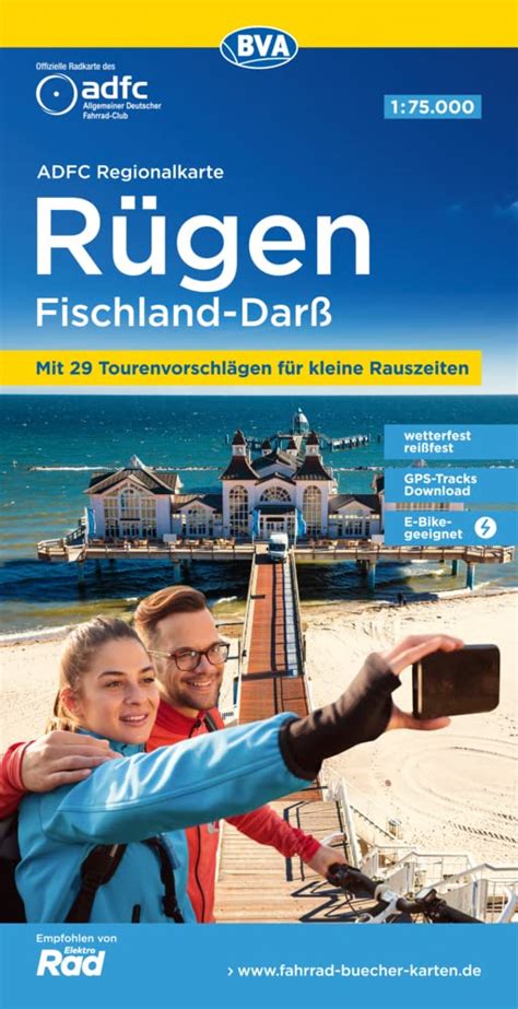 Buy Rügen / Fischland-Darss cycling map (Regionalkarte) Book Online at ...