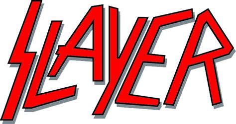 Download Slayer - Metal Band Logo Png PNG Image with No Background ...