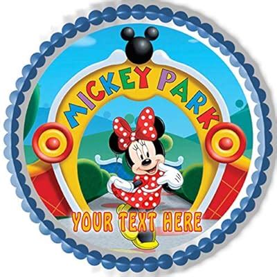 Buy Mickey Mouse Clubhouse (Nr2) - Edible Cake Topper - 10 round Online ...