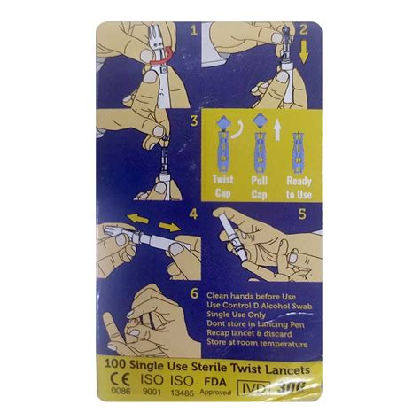 Buy Control D Comfort Lancets, 100 Count | 19 Minutes Delivery | Apollo ...