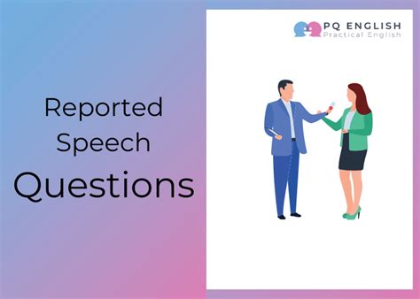 Image result for Reported Speech Positive Question