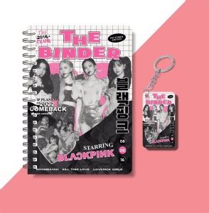 craft maniacs 2023 BLACKPINK DIARY & KEYCHAIN A5 Notebook RULED 120 ...