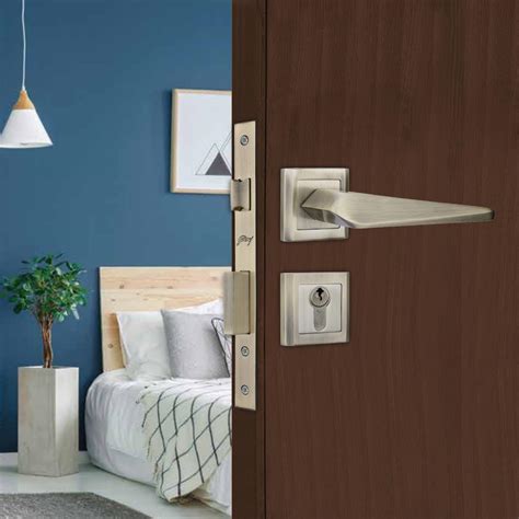 Godrej Mortise Lock | Handle Lock Set for Main & Bedroom Door | Smooth ...