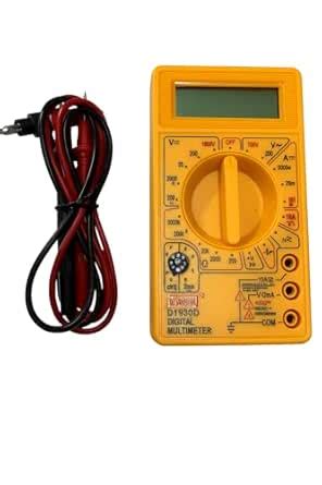 METAPOD DT830D Digital Multimeter | AC/DC Voltage, Current, Resistance ...