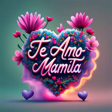 Las mejores 300 ideas de Amo a mi mamá ♥️ | feliz día mamá frases ...