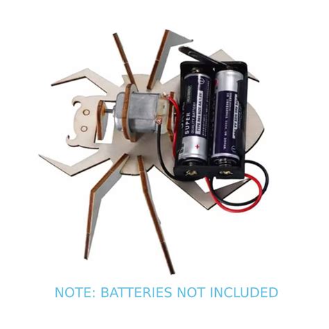 Electric Spider Robot STEM Kit DIY Electric Spider Robot Puzzle Kit ...