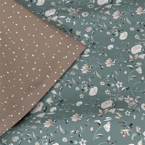 Buy TRIDENT Comfort Living Multicolour Printed Cotton Reversible Single ...