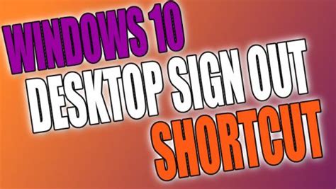 Log Out Computer Shortcut 的图像结果