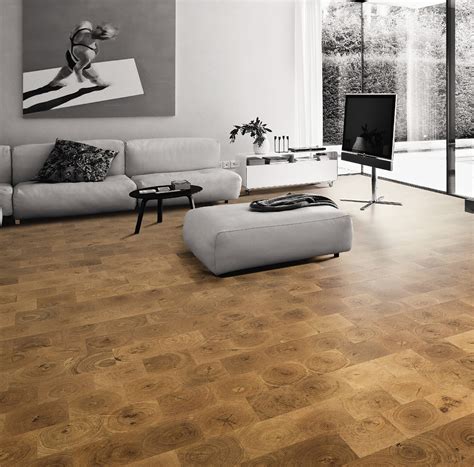 Reclaimed End Grain Flooring