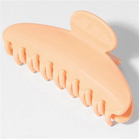 Everyday Luxe Pastel Claw Clip - Orange – Hair Drama Company