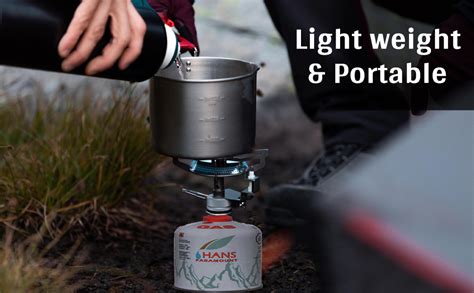 ADD GEAR Aluminium Hans Paramount Alpine Screw Top Butane + Propane + N ...