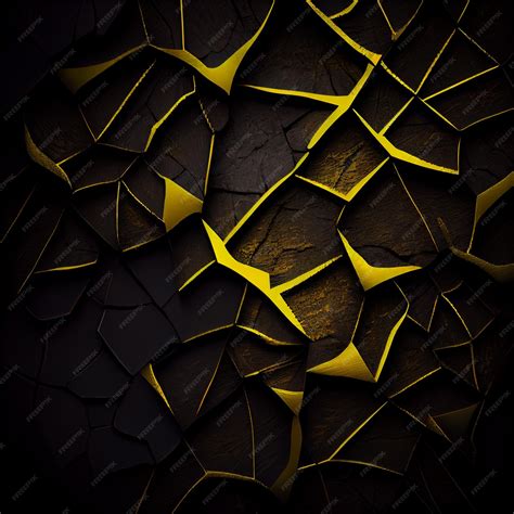 Black And Yellow Background Wallpaper