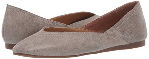 Lucky BRAND Womens Alba Square Toe Slide Flats Umber Size Yr2j for sale ...