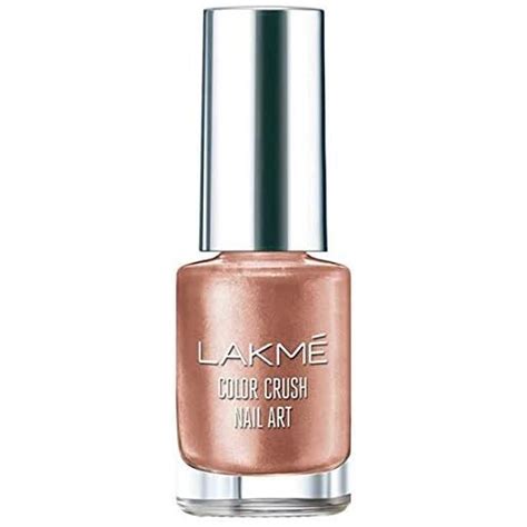Buy Lakme Color Crush Nailart M2, Cocoa Nude, 6 ml Online at Low Prices ...