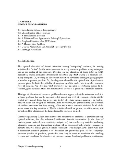 Image result for Linear Programming Cover Page