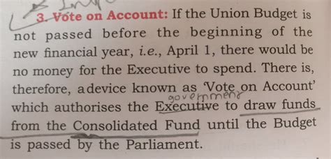 what is 'vote on account' ?? plz explain in easy words ..thank u ...