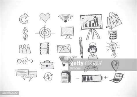 Business Vector Drawing Icon 的图像结果