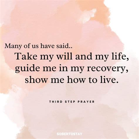 Third Step Prayer AA: An Unbeatable Mental Shift | SOBERTOSTAY