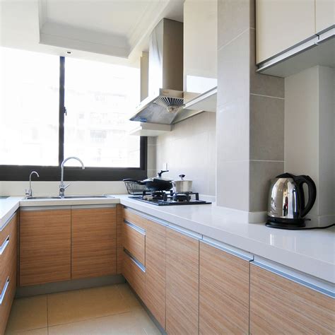 现代开放式厨房吧台装修效果图 – 设计本装修效果图
