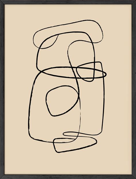 Abstract Lines Drawing