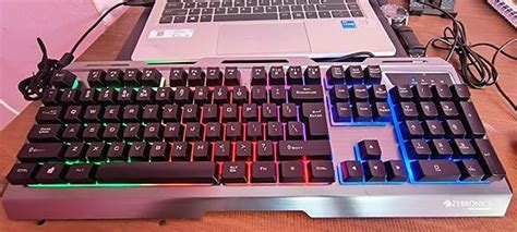 Amazon.in: Buy ZEBRONICS Transformer K1 Premium Gaming Keyboard with ...
