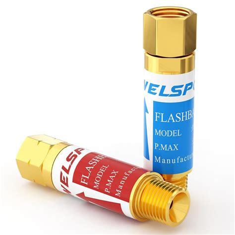 Welspo Oxygen Acetylene Flashback Arrestors Set 9/16-18 Threads for ...