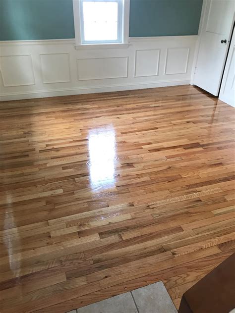 Red Oak Hardwood Floors with a High Gloss Finish | Central Mass ...