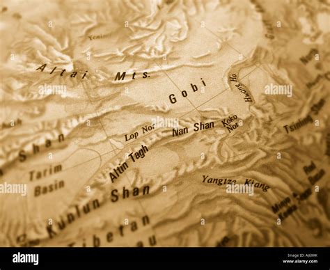 Gobi Desert On World Map