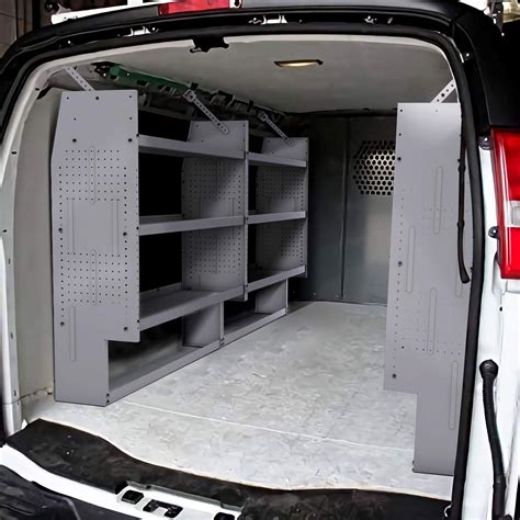 SH-4604(3)-GAP Assembled Steel Low/ Mid/ High Roof Van Shelving Storage ...
