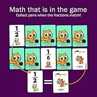 Buy Logic Roots Cat Fraction Math Games for First Grade and up ...