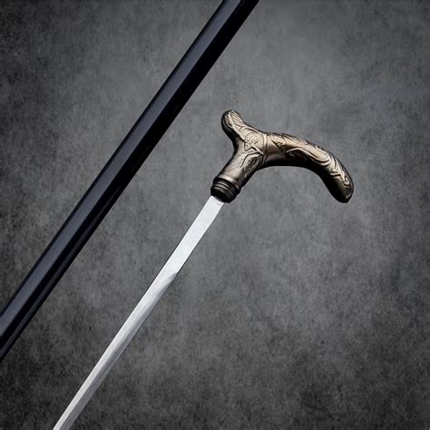Cane Sword // 121 - Canes With Concealed Swords - Touch of Modern